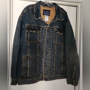 Levi Strauss Signature Vintage Denim Trucker Jacket EUC XXL $48